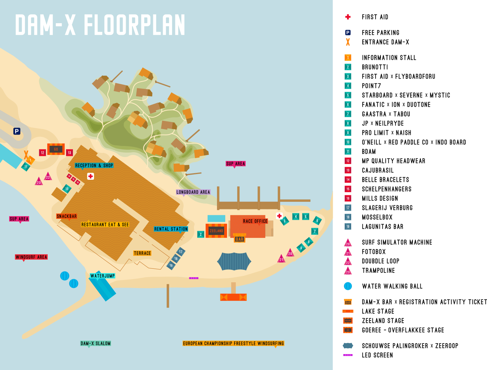Floorplan DAMX 2019