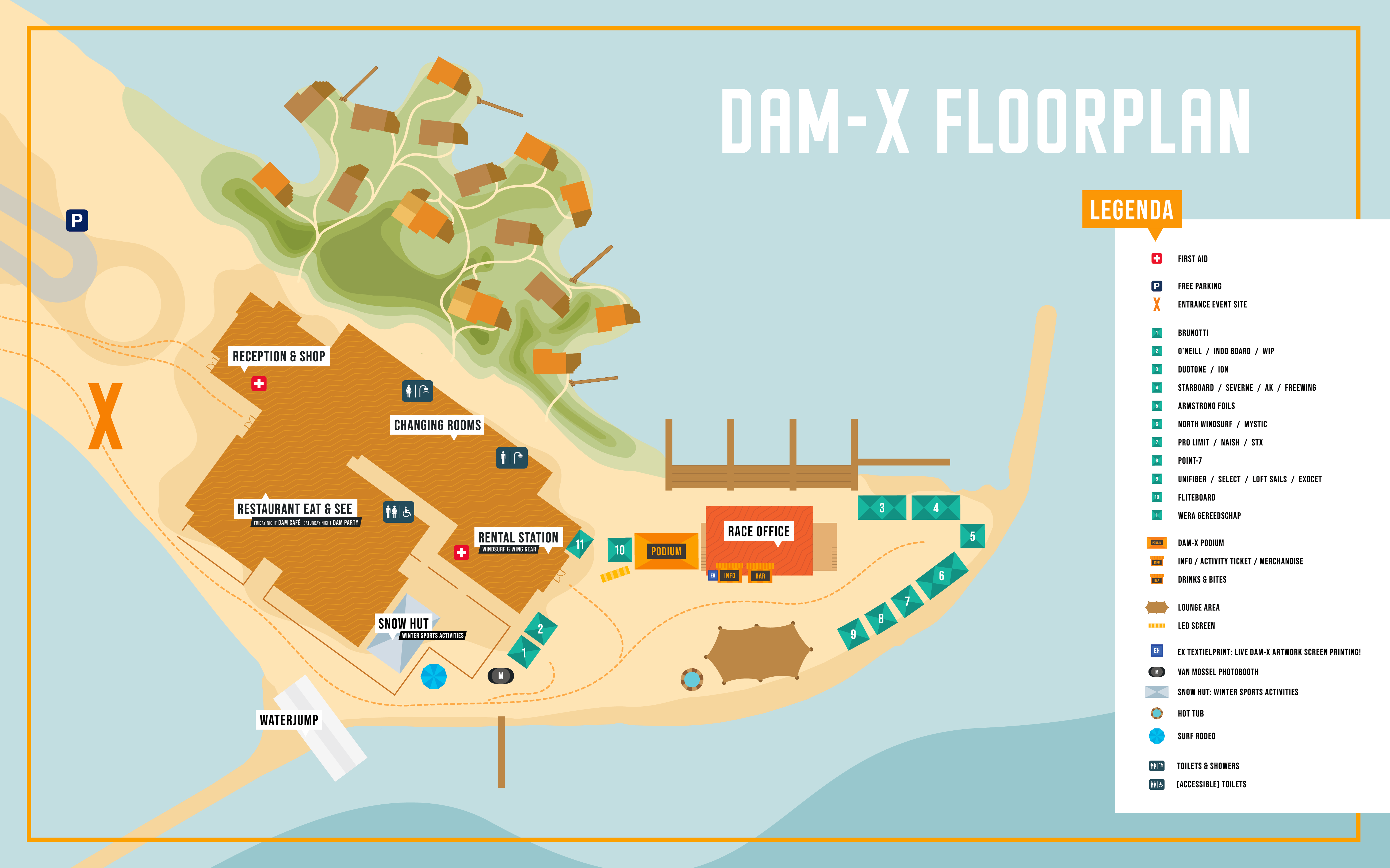 Floorplan DAMX 2023